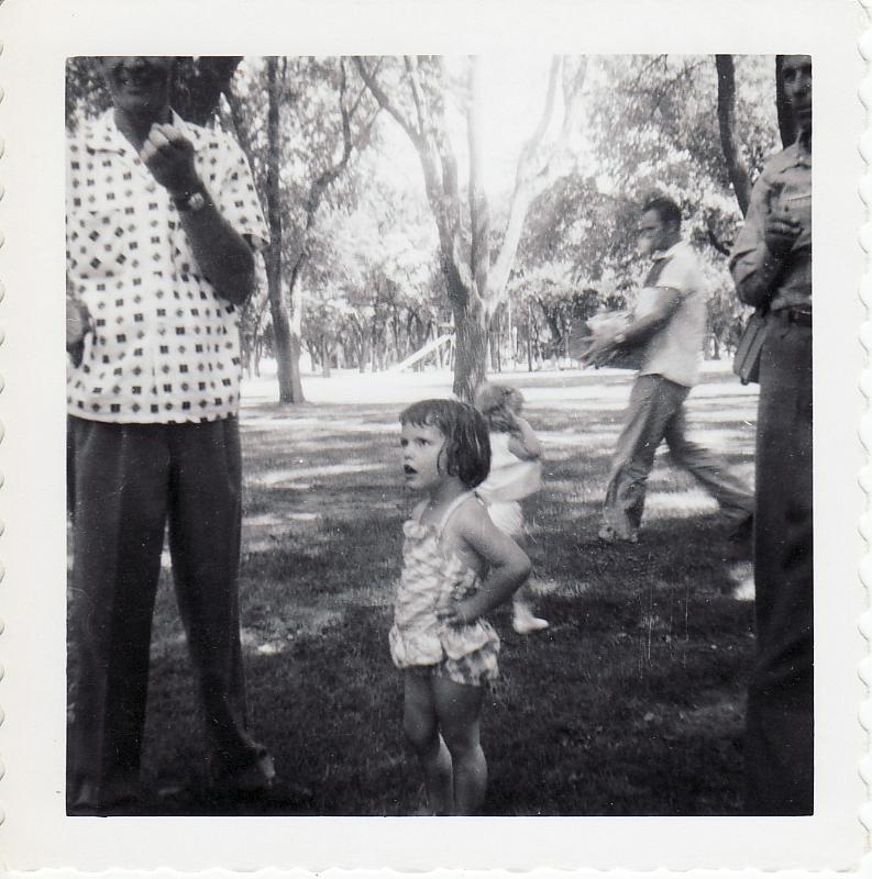 Albert Ferguson & daughter 1958.jpg